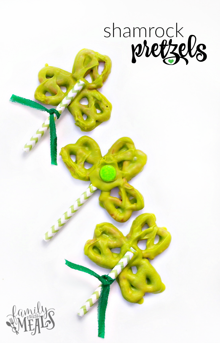 Shamrock Pretzels