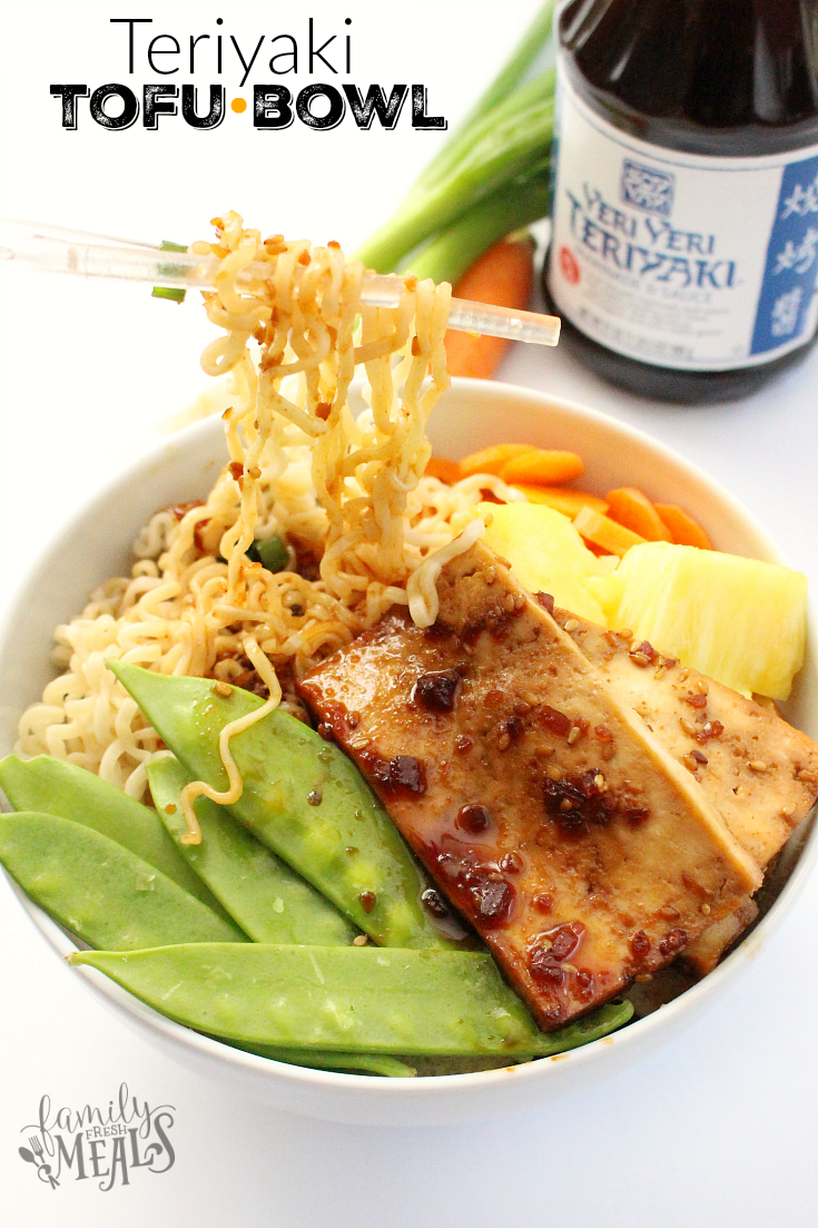 Teriyaki Tofu Bowl - FamilyFreshMeals.com - A family Favorite!