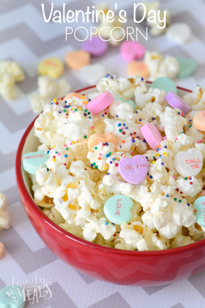Valentine's Day Popcorn Treat Family Fresh Meals
