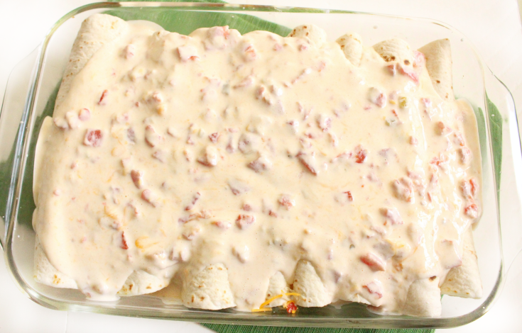Creamy Shrimp Enchiladas - Step 8