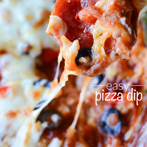 Easy Pizza Dip - Step Quick and Easy Appetizer Recipe - FamilyFreshMeals.com
