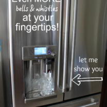 Even more FUN with GE Café refrigerator with a Keurig Brewing System