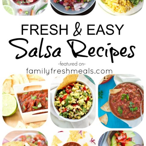 EASY HOMEMADE SALSA RECIPES - FamilyFreshMeals.com