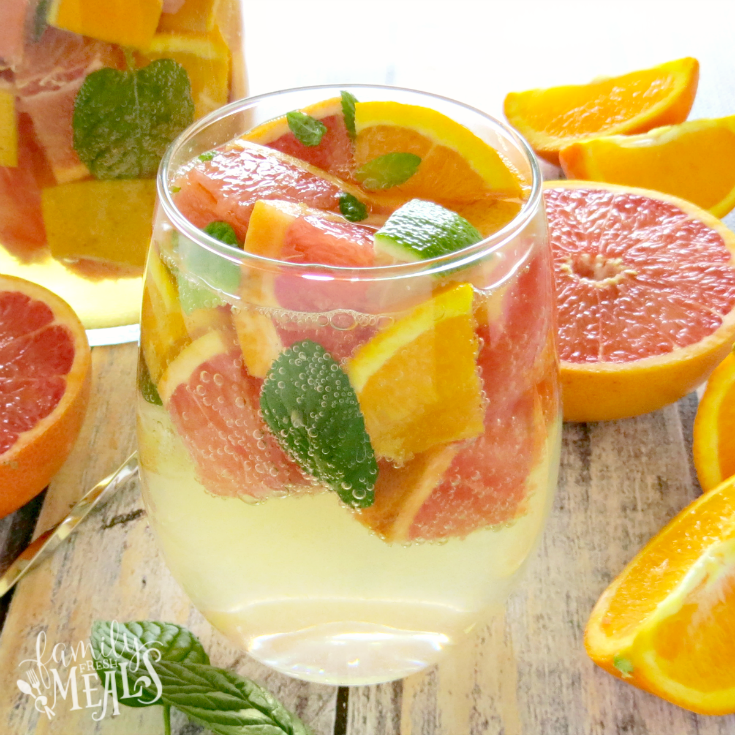 Grapefruit Orange Sangria - FamilyFresh Meals.com