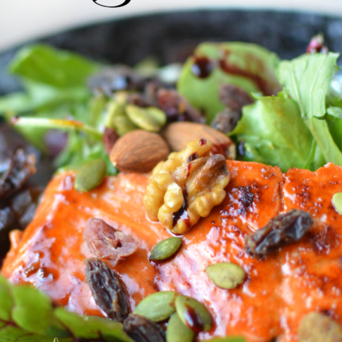 Easy Honey Glazed Salmon _ FamilyFreshMeals.com -