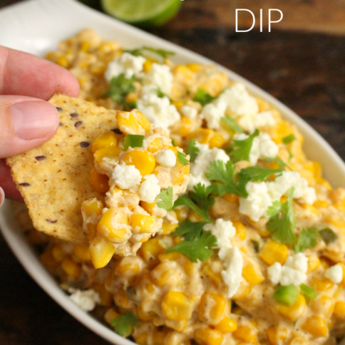 Mexican Street Corn Dip -- FamilyFreshMeals.com ---