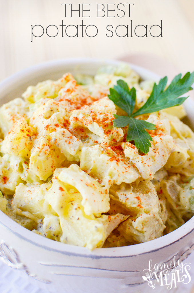 The Best Potato Salad Recipe - FamilyFreshMeals.com