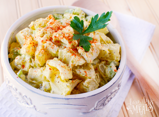 The Best Potato Salad Recipe - FamilyFreshMeals.com ----