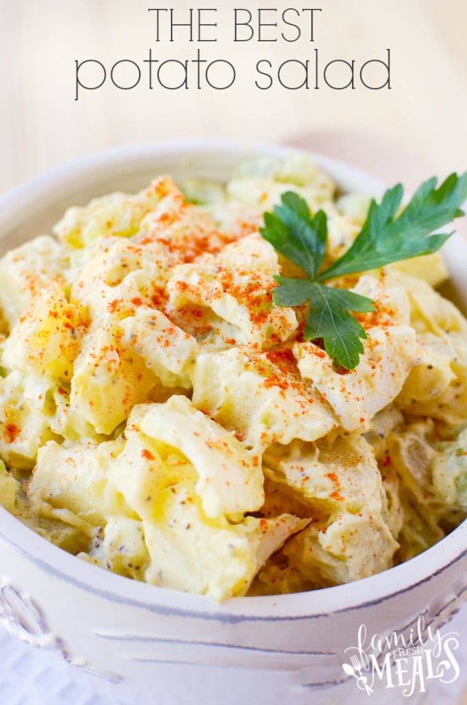The Best Potato Salad Recipe - Family Fresh Meals