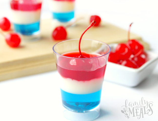 4th Of July Jello Firecracker Dessert - FamilyFreshMeals.com