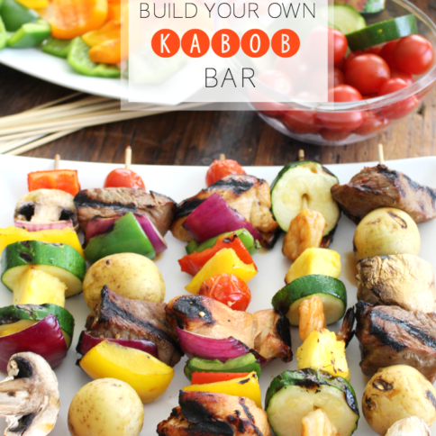 Build Your Own Kabob Bar --YUM- FamilyFreshMeals.com - ---