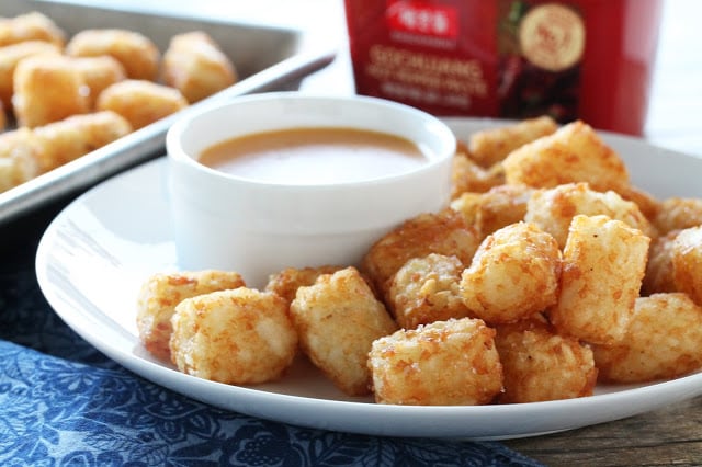 Korean Tots with Spicy Cheese Sauce 2
