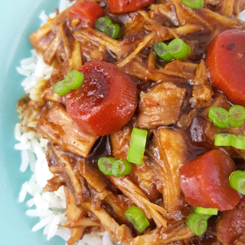 Crockpot Korean Pork - FamilyFreshMeals.com