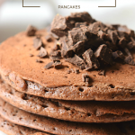 Double Chocolate Chunk Pancakes - FamilyFreshMeals.com
