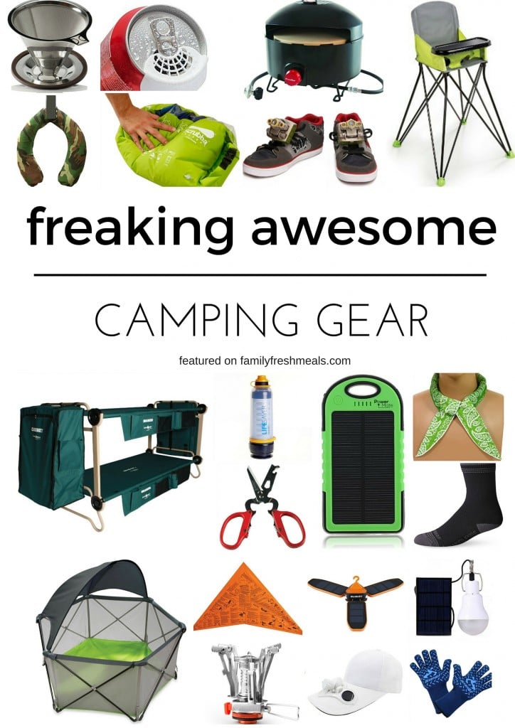 Freaking Awesome Camping Gear - FamilyFreshMeals.com 