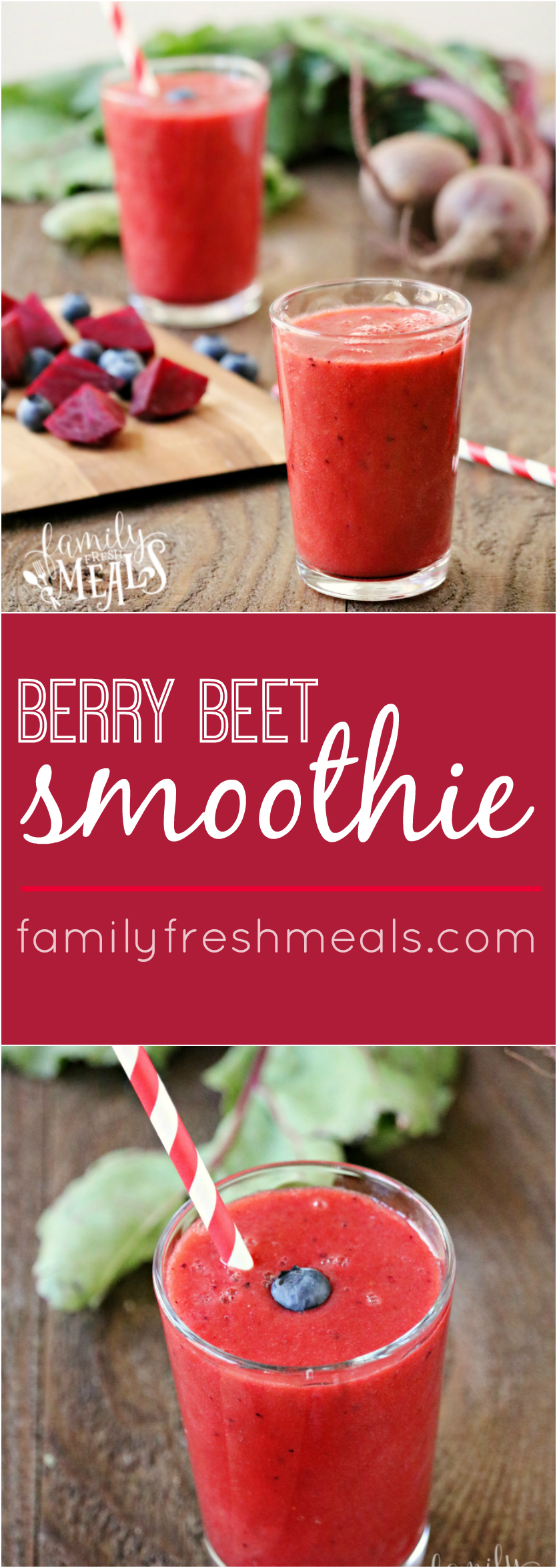 Berry Beet Smoothie Family Fresh Meals