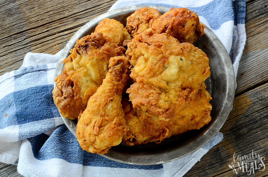 Buttermilk Ranch Fried Chicken Recipe - Enjoy - FamilyFreshMeals.com