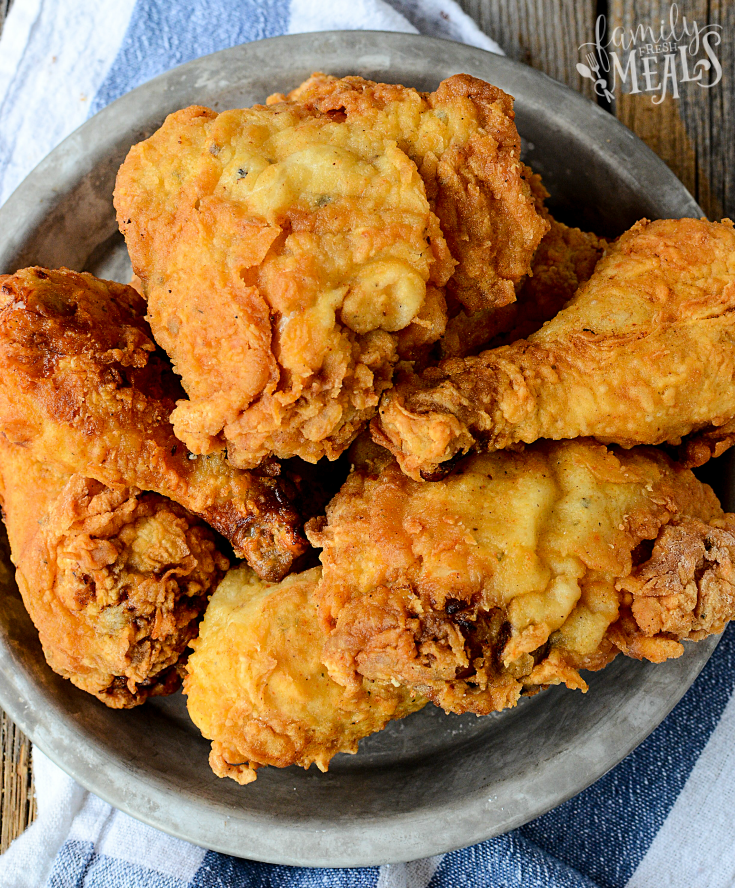 Buttermilk Ranch Fried Chicken Recipe - FamilyFreshMeals.com