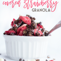 CHOCOLATE COVERED STRAWBERRY GRANOLA