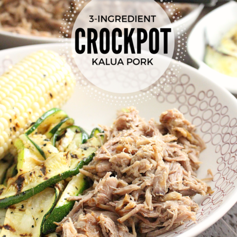 3 Ingredient Crockpot Kalua Pork - FamilyFreshMeals.com - Family Favorite Recipe