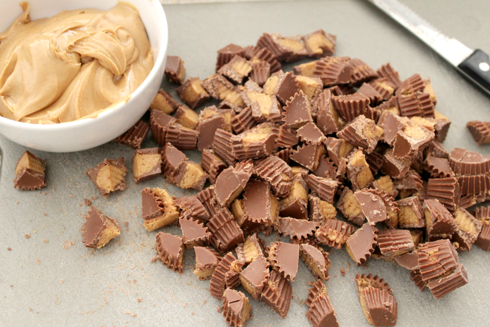 No Churn Peanut Butter Cup Ice Cream - Step 3