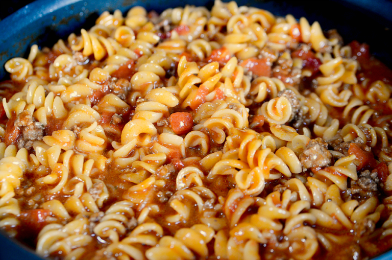 One Pot Bacon Cheeseburger Casserole Family Fresh Meals