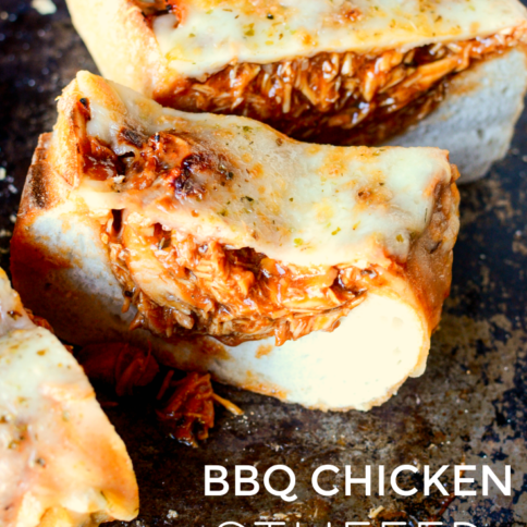 BBQ Chicken Stuffed Bread -- Quick dinner or appetizer recipe - FamilyFreshMeals.com
