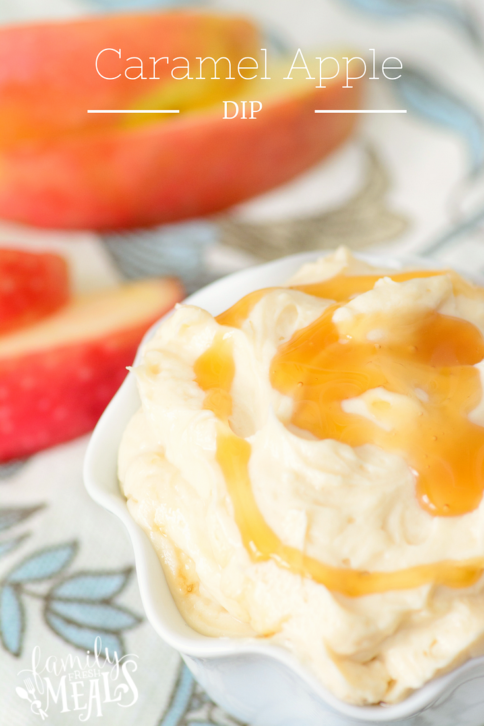 Caramel Cheesecake Dip - FamilyFreshMeals.com