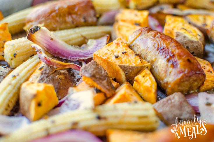 Easy Sausage Vegetable Bake - Step 6