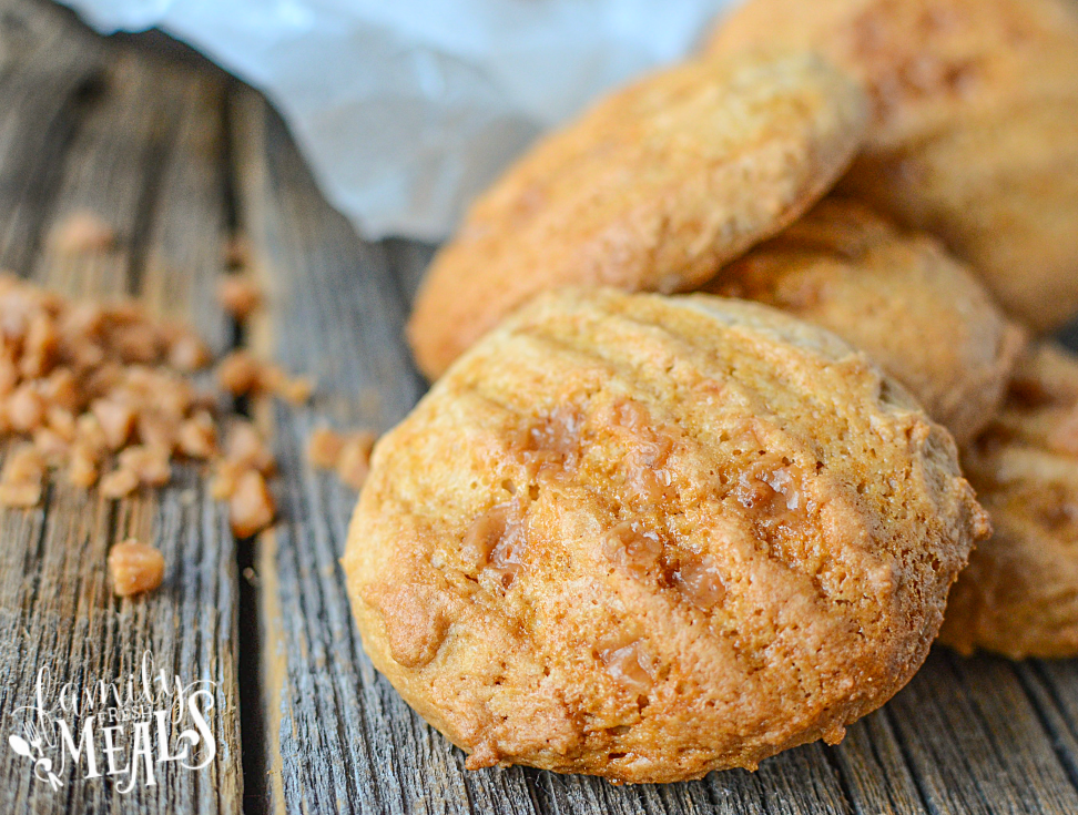 Toffee Butter Pecan Cake Mix Cookies