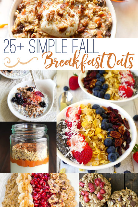 25 simple fall breakfast oats