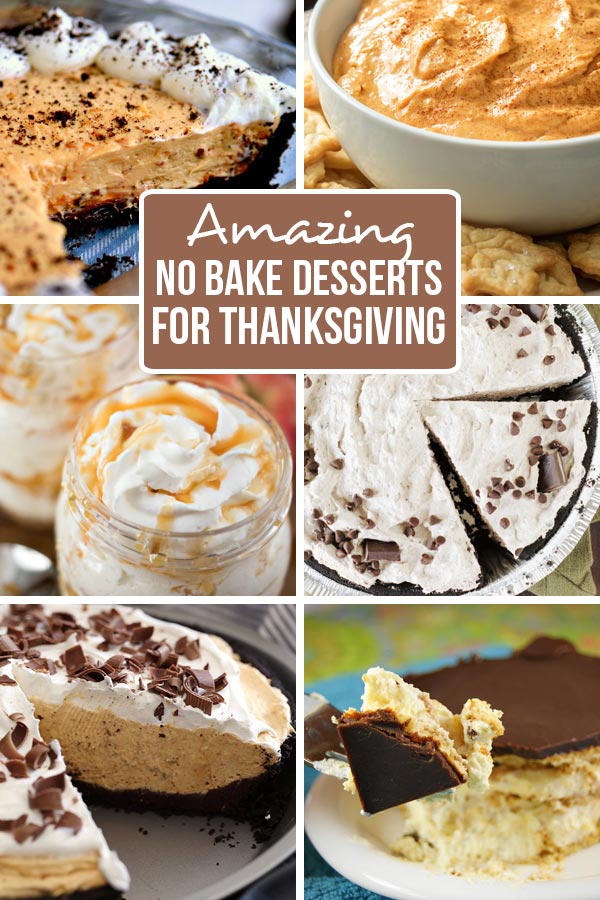 Amazing No Bake Thanksgiving Desserts - FamilyFreshMeals.com 