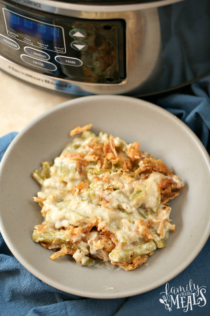 Crockpot Green Bean Casserole Family Fresh Meals