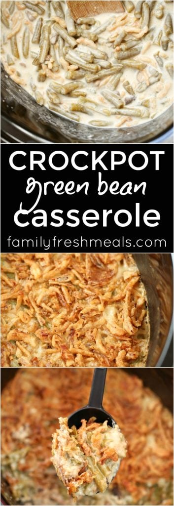Crockpot Green Bean Casserole