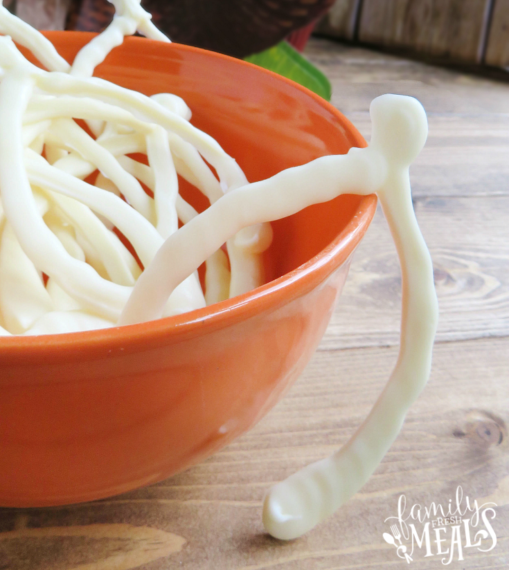 Chocolate Wishbones in a bowl