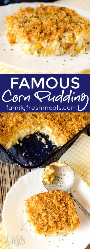 The best corn pudding recipe  - Famous Corn Pudding recipe - Family Fresh Meals