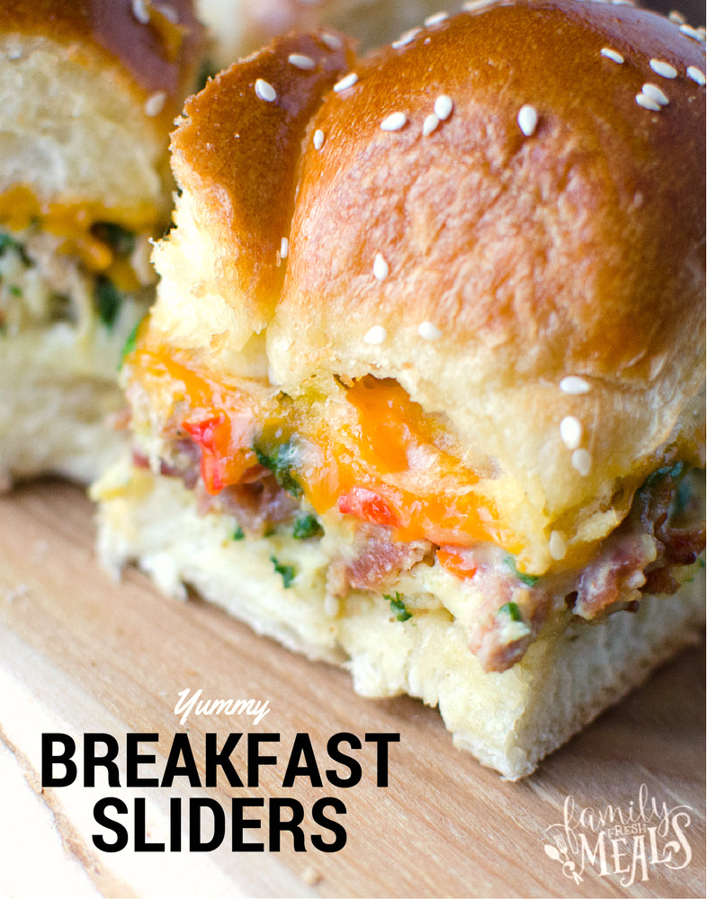 Breakfast Sliders - Family Fresh Meals