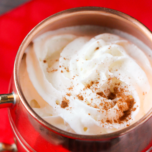 Crockpot Eggnog Latte - familyfreshmeals.com