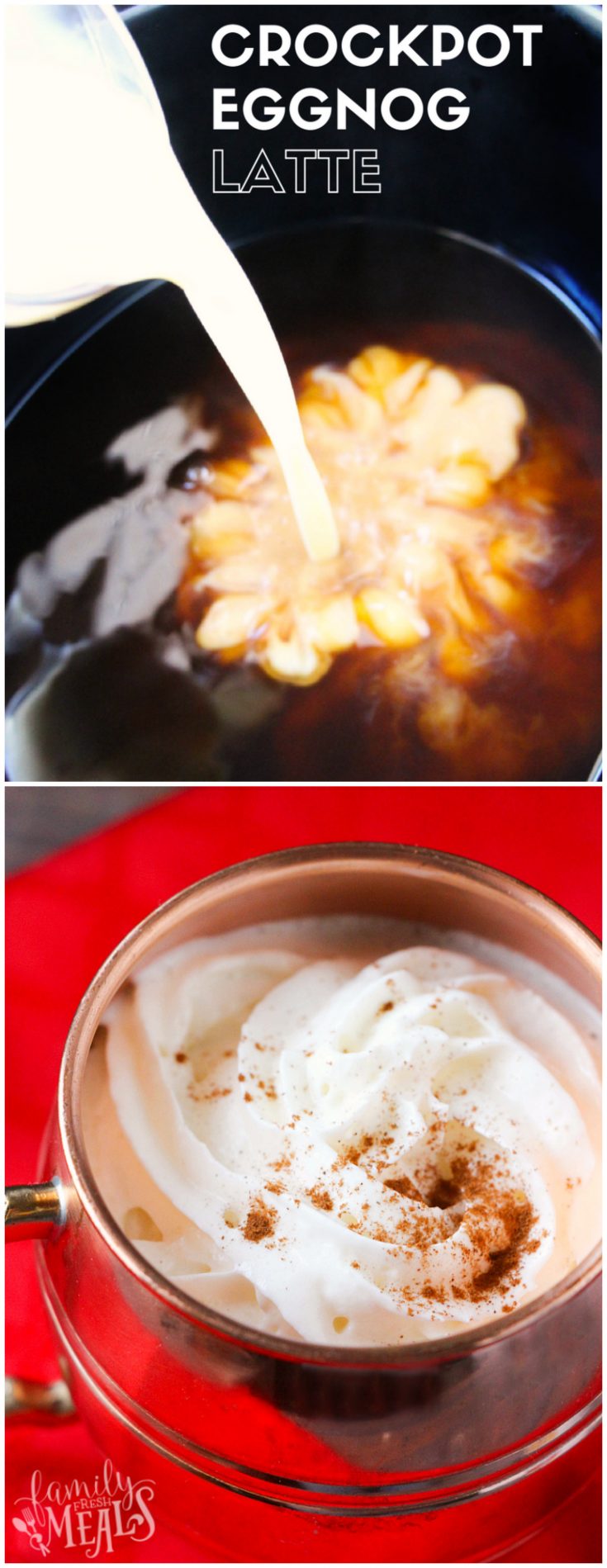 Crockpot Eggnog Latte Family Fresh Meals