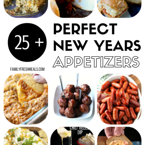 Perfect New Years Appetizers - familyfreshmeals.com