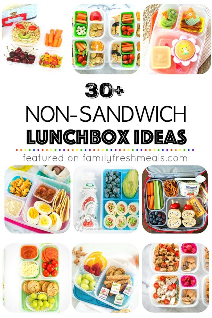 30 Non Sandwich Lunchbox Ideas
