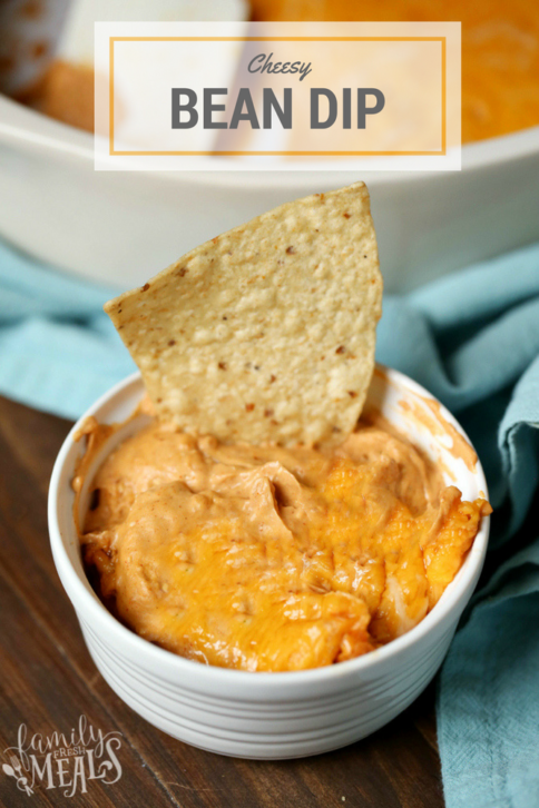 Cheesy Bean Dip Recipe - Family Fresh Meals