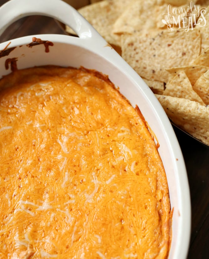 Cheesy Bean Dip - The Best Bean Dip - Family Fresh Meals