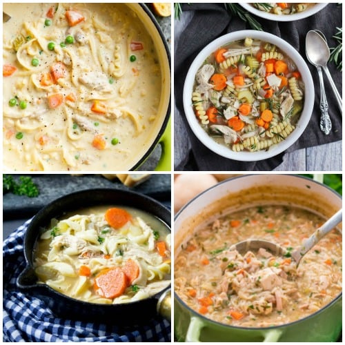 20 Homemade Chicken Noodle Soup Recipes