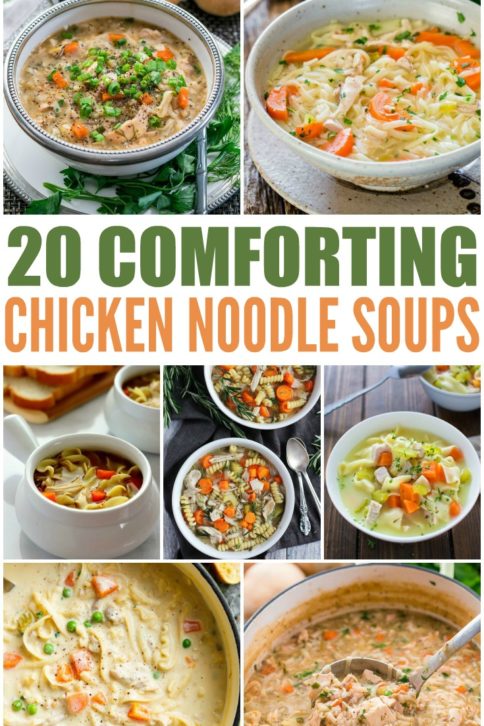 20 Comforting Homemade Chicken Noodle Soup Recipes