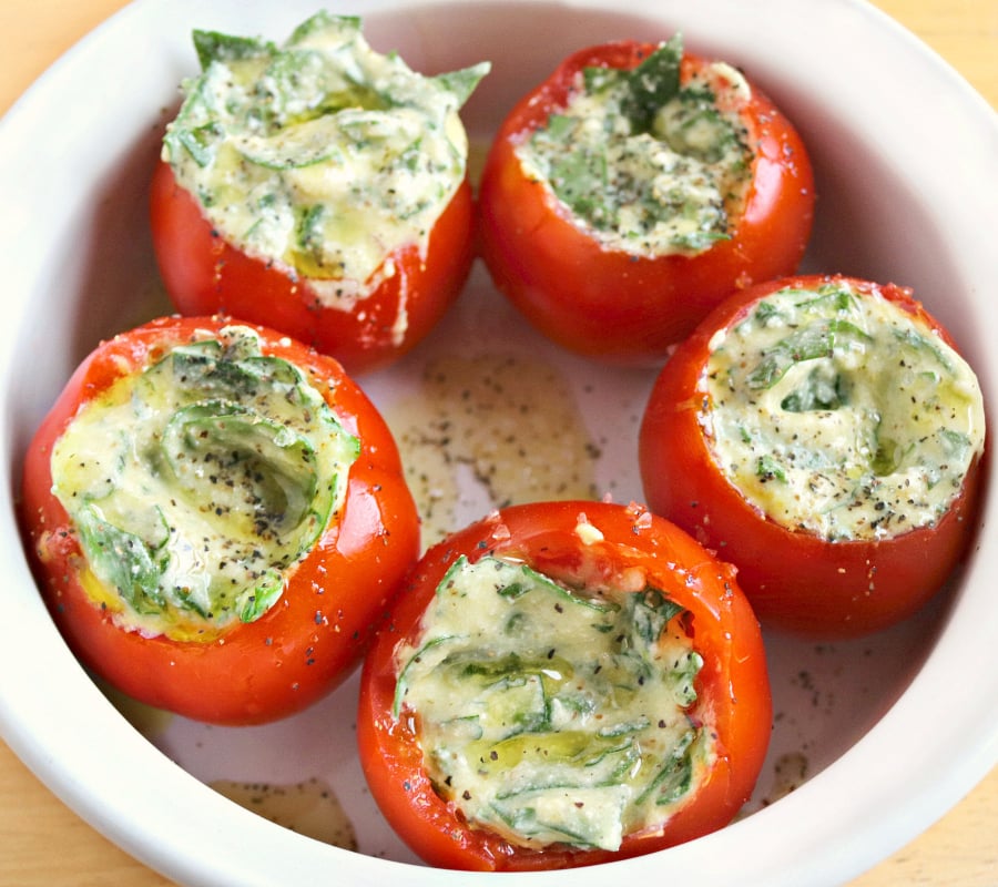 Stuffed Tomato Bites - Familyfreshmeals.com - Step 3