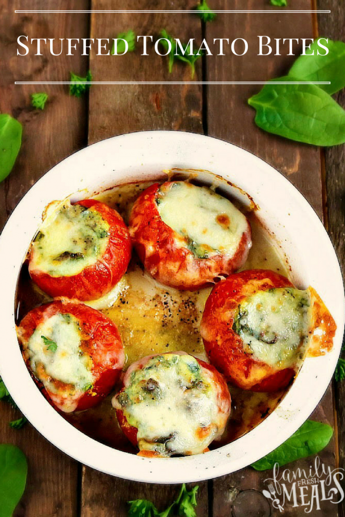 Stuffed Tomato Bites - Familyfreshmeals.com