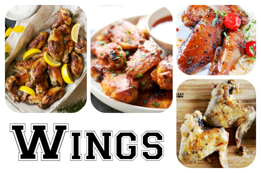 60 Game Day Super Bowl Appetizers - Wings