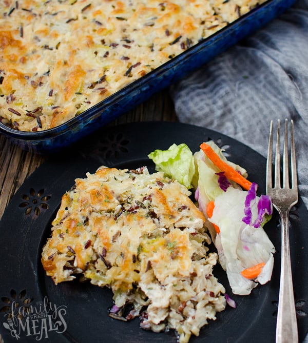 Chicken Wild Rice Casserole - Yummy family recipes