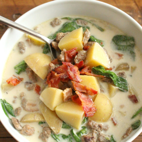 Crockpot Zuppa Toscana Soup - FamilyFreshMeals.com